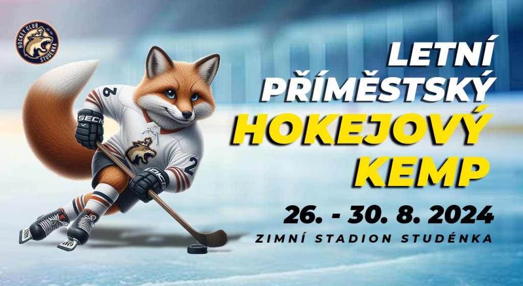Letní příměstský hokejový kemp 26.8.-30.8.2024