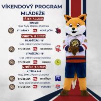 Víkendový program mládeže 7.-9.3.2025